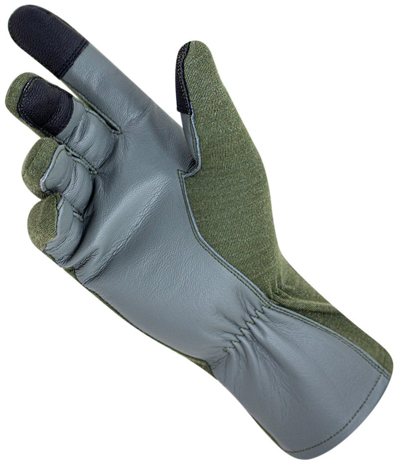 ONETAC OUTDOOR TOUCH SCREEN NOMEX FLIGHT FLYER PILOT OPERATOR DUTY GLOVES (Medium) - Image 1